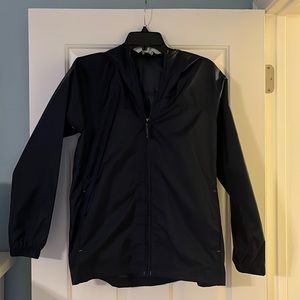 Lands End Boys Navy Windbreaker